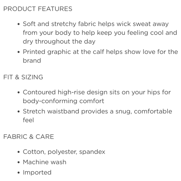 NWT* WOMENS NIKE LEGGINGS 3X ONLY - Picture 3 of 9